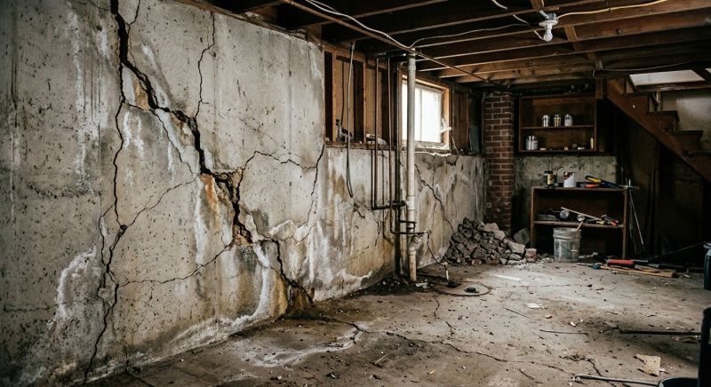 Basement Crack Repair in Hendricks County, IN