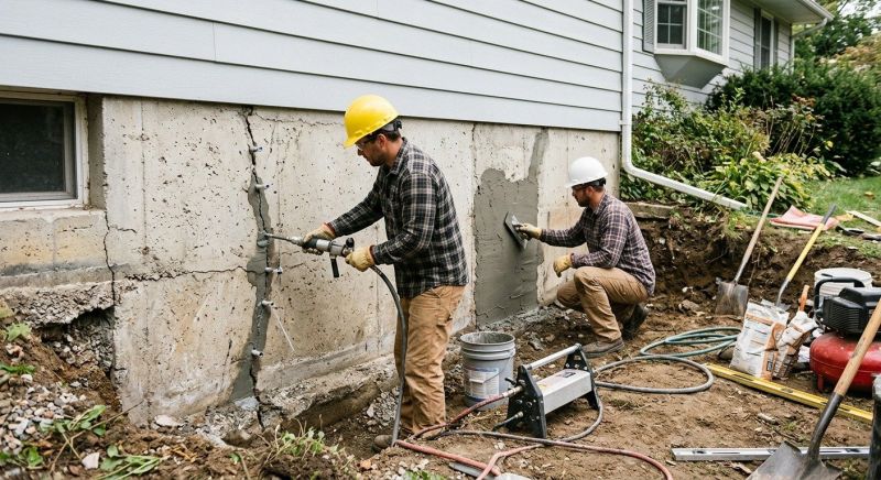 Basement Foundation Repair in Carmel, IN