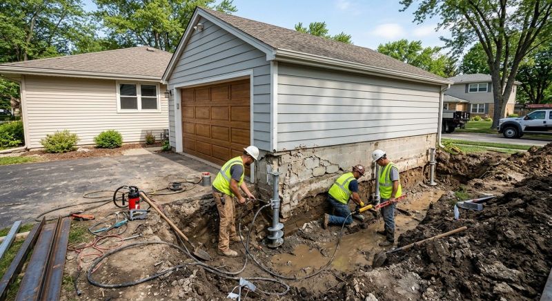 Basement Foundation Repair in Lizton, IN