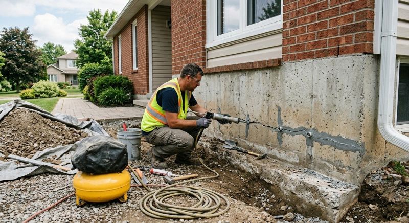 Basement Foundation Repair in Lizton, IN