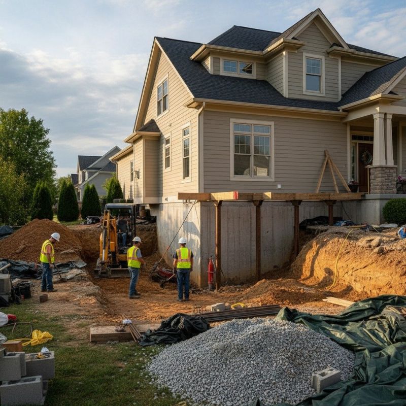 Building Foundation Repair in Ladoga, IN