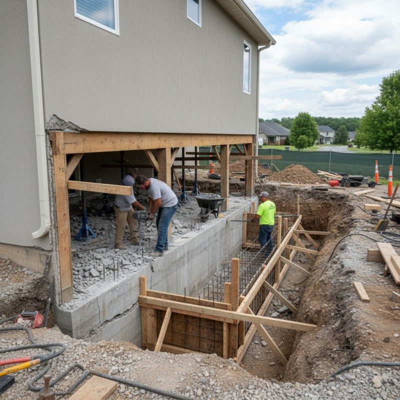 Building Foundation Repair in Lebanon, IN