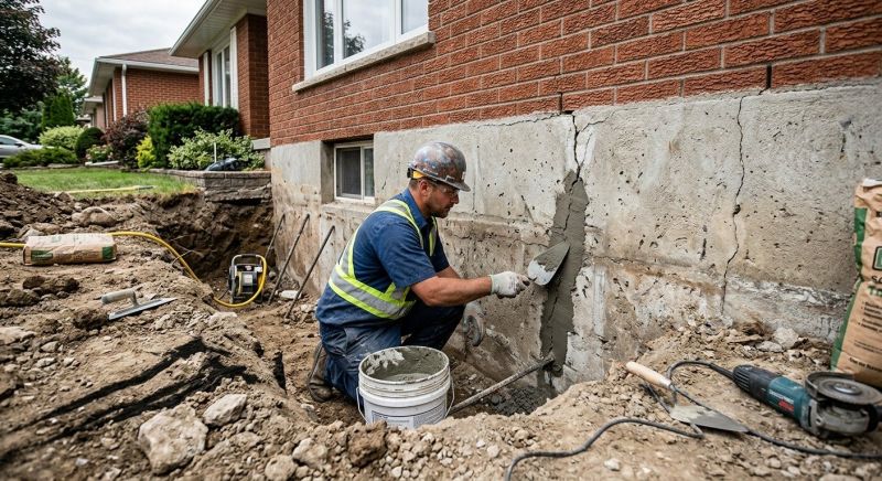 Concrete Foundation Repair in Avon, IN