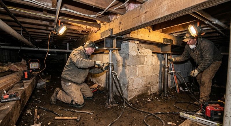 Concrete Foundation Repair in Plainfield, IN