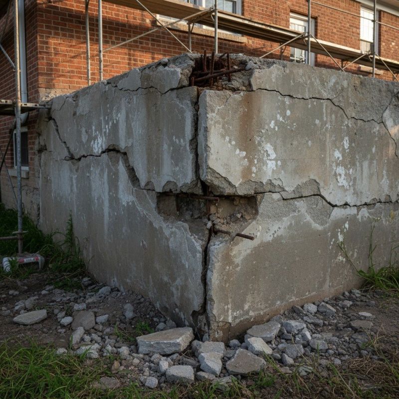 Cracked Foundation Repair in Avon, IN