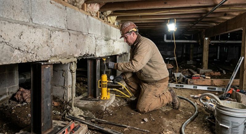 Crawl Space Leveling in Hendricks County, IN
