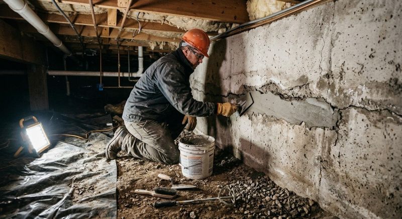 Crawlspace Foundation Repair in Hendricks County, IN