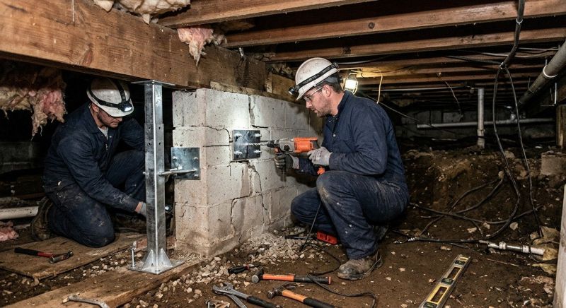 Crawlspace Foundation Repair in Hendricks County, IN