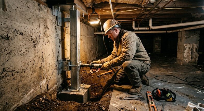 Crawlspace Foundation Repair in Westfield, IN