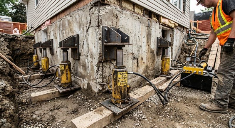 Foundation Jacking in Avon, IN