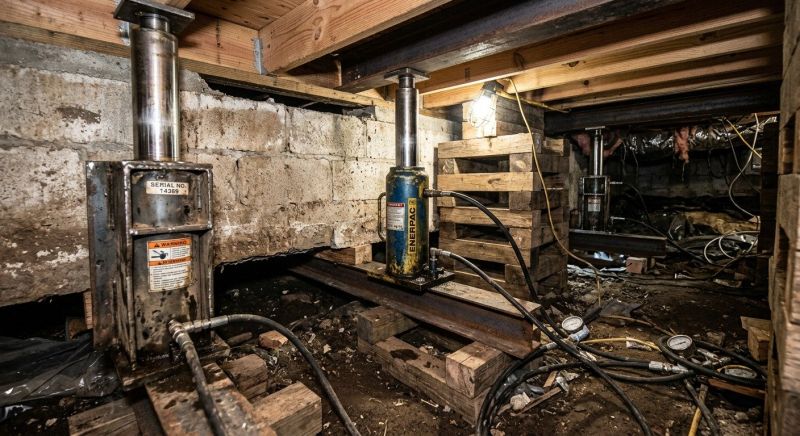 Foundation Jacking in Camby, IN