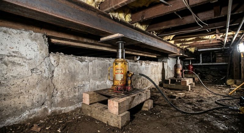 Foundation Jacking in Carmel, IN