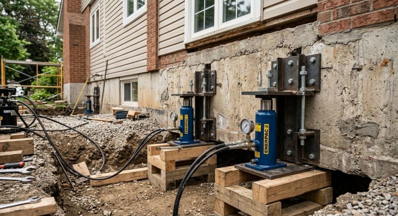 Foundation Jacking in Noblesville, IN