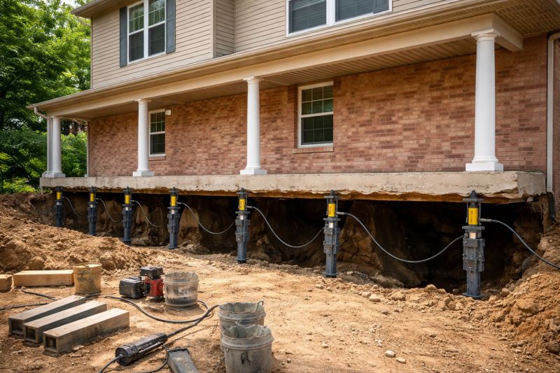 Foundation Jacking in Plainfield, IN