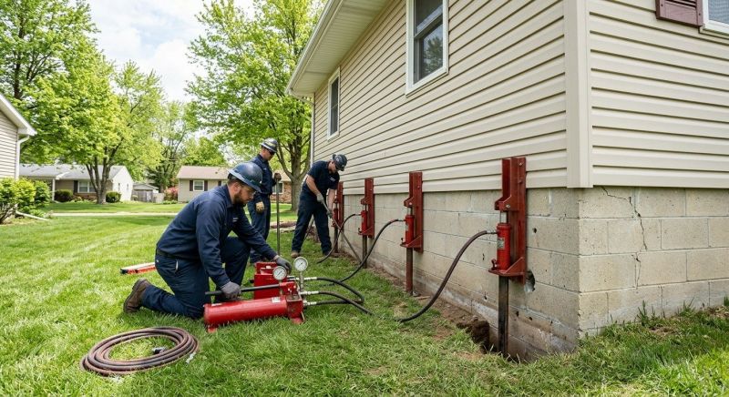 Foundation Jacking in Thorntown, IN
