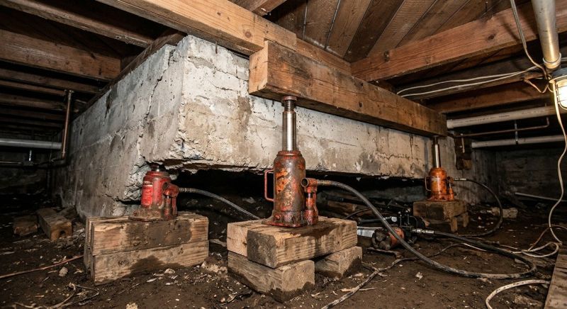 Foundation Jacking in Zionsville, IN