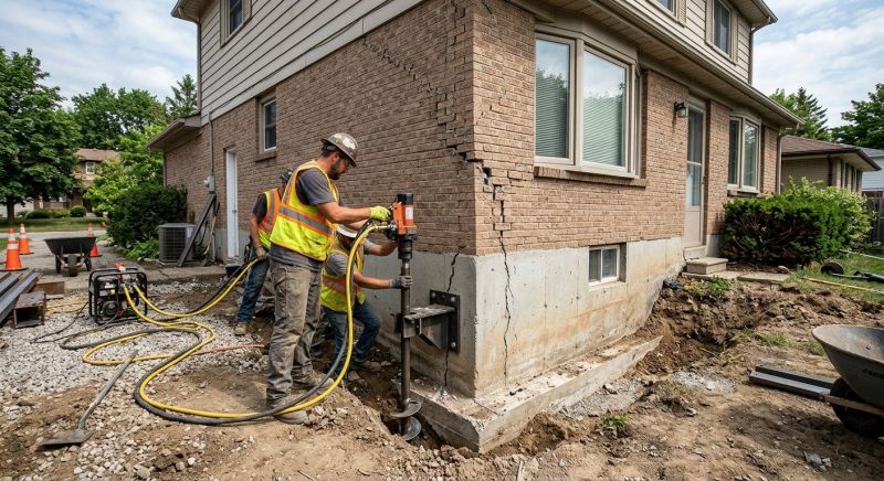 Foundation Lifting in Brownsburg, IN
