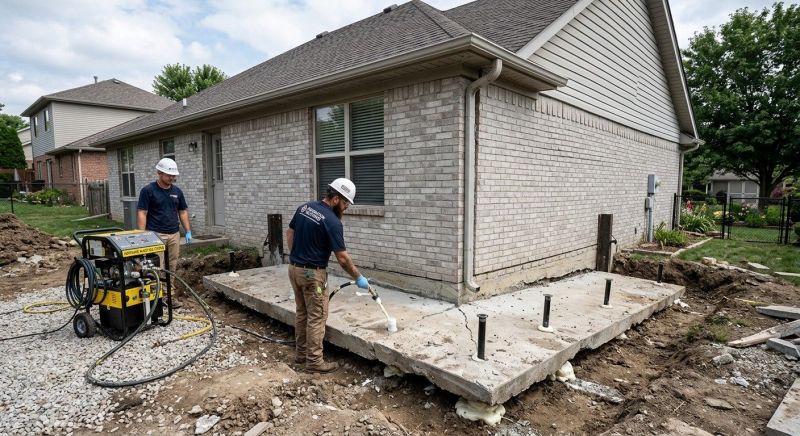 Foundation Lifting in Camby, IN