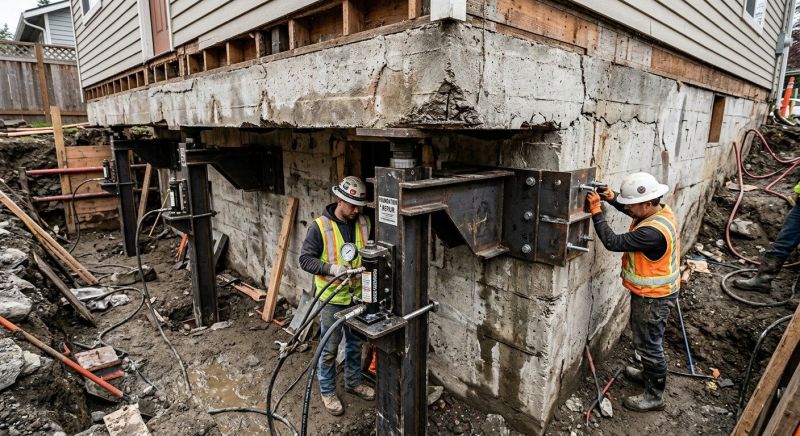 Foundation Lifting in Noblesville, IN