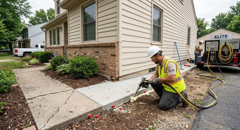 Foundation Lifting in Plainfield, IN