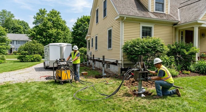 Foundation Lifting in Zionsville, IN