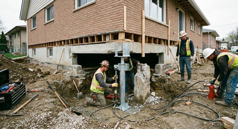Foundation Pier Repair in Hendricks County, IN