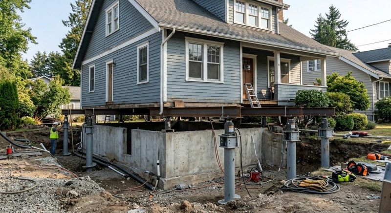 Foundation Raising in Plainfield, IN