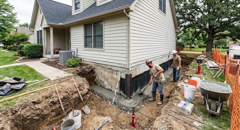 Foundation Repair in Camby, IN