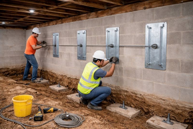 Foundation Stabilizing in Camby, IN