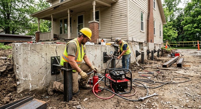 Foundation Stabilizing in Carmel, IN
