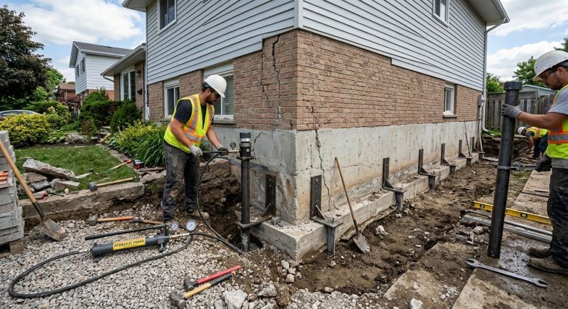 Foundation Stabilizing in Greenwood, IN
