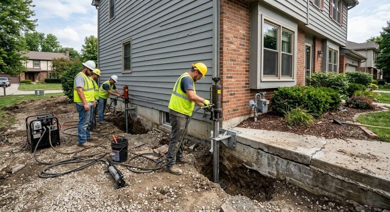 Foundation Stabilizing in Hamilton County, IN