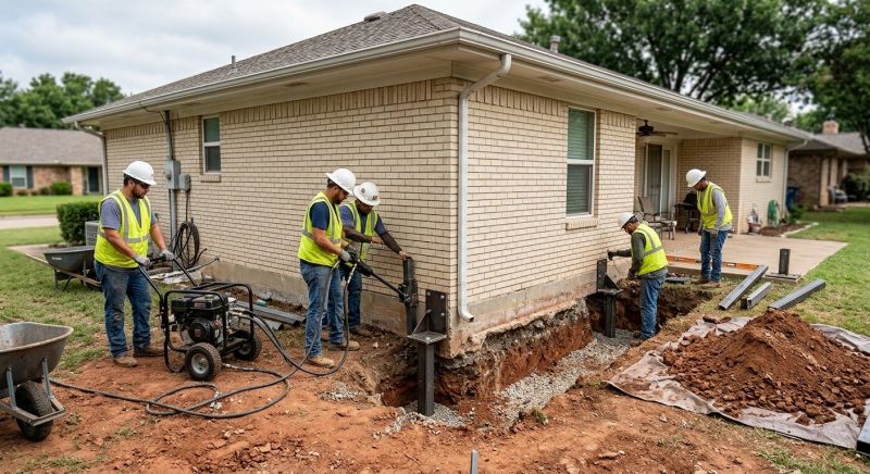 Foundation Stabilizing in Plainfield, IN