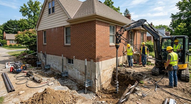 Foundation Stabilizing in Westfield, IN