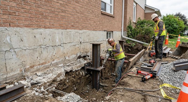 Foundation Structural Repair in Hendricks County, IN