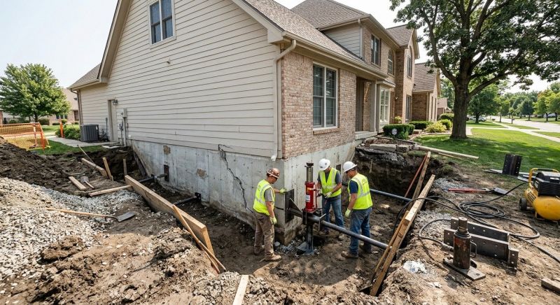 Foundation Structural Repair in Mooresville, IN