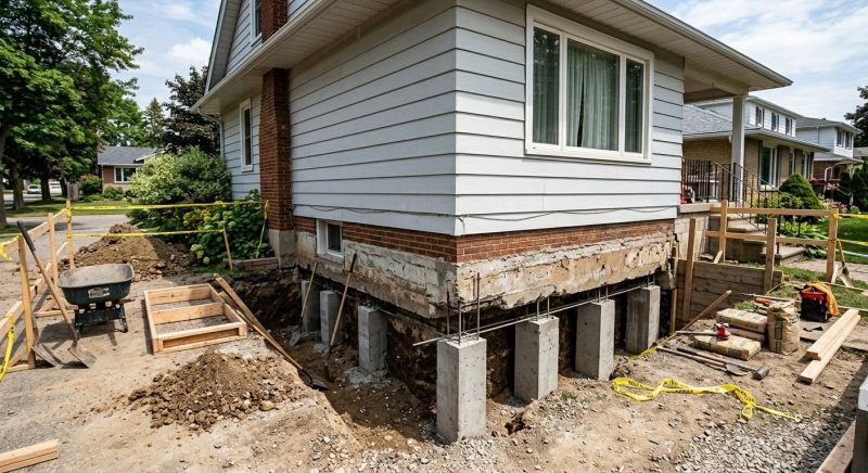 Foundation Underpinning in Hendricks County, IN