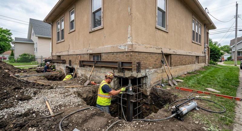 Foundation Underpinning in Hendricks County, IN
