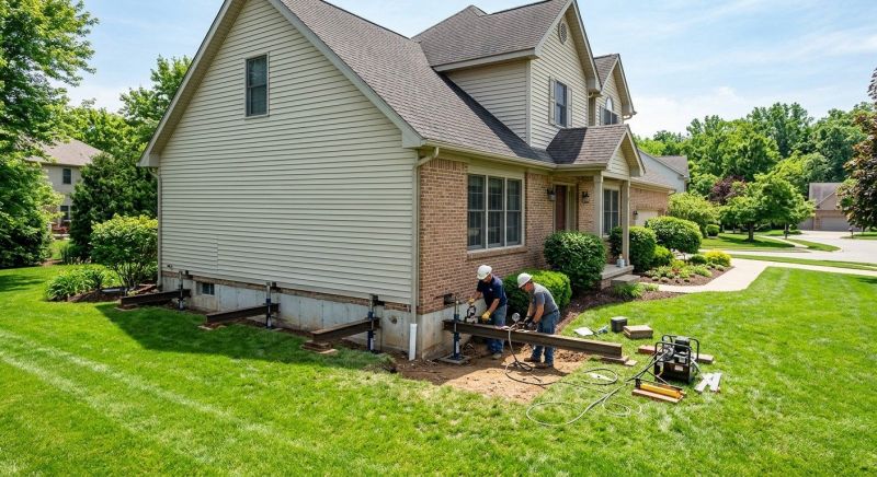 Home Foundation Leveling in Plainfield, IN