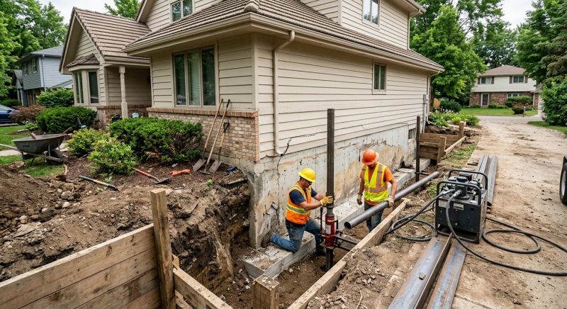 Home Foundation Repair in Carmel, IN