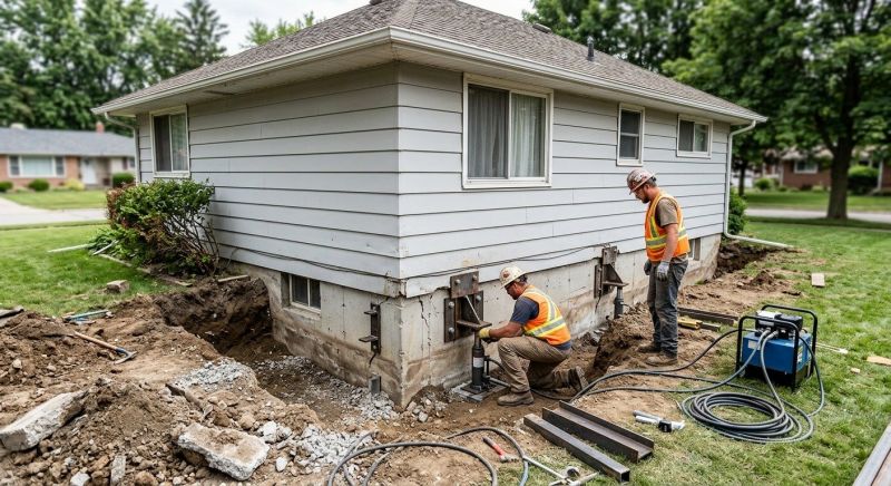 Home Foundation Repair in Carmel, IN