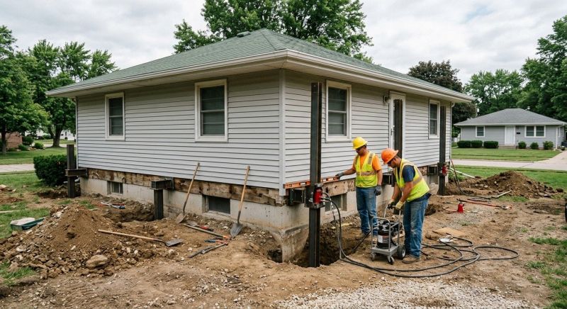 House Foundation Leveling in Hendricks County, IN