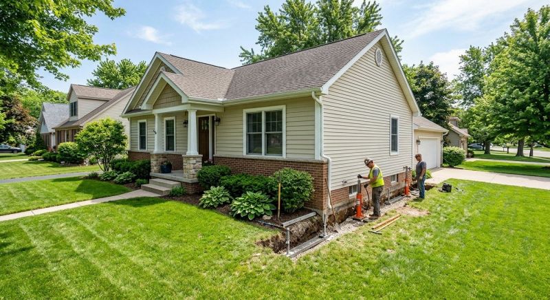House Foundation Leveling in Hendricks County, IN