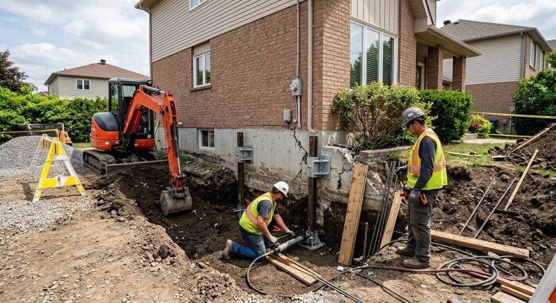 House Foundation Repair in Indianapolis, IN