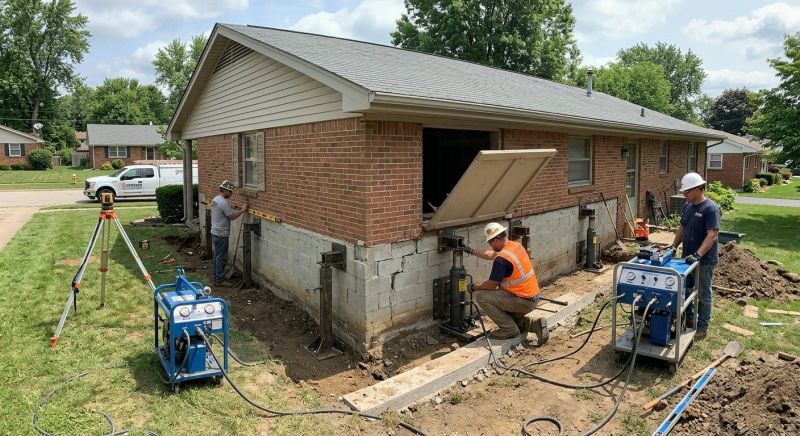 House Leveling in Camby, IN