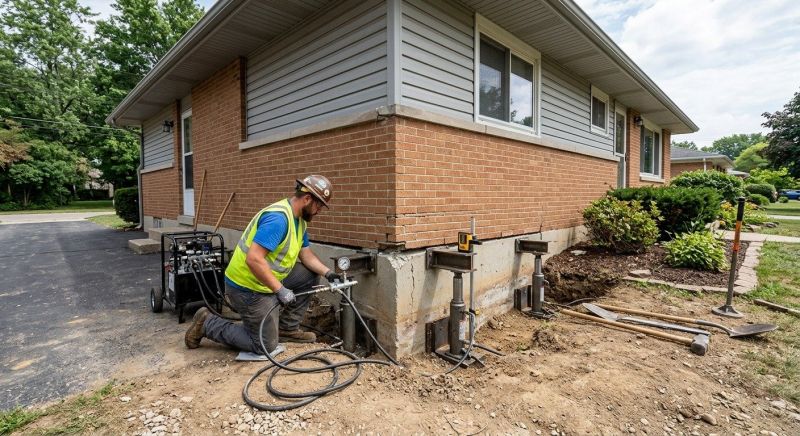 House Leveling in Mooresville, IN