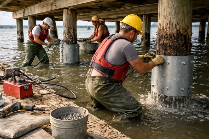 Piling Repair in Danville, IN