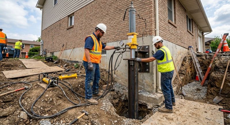 Settling Foundation Service in Thorntown, IN