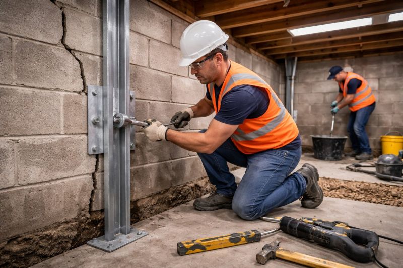 Structural Foundation Repair in Camby, IN