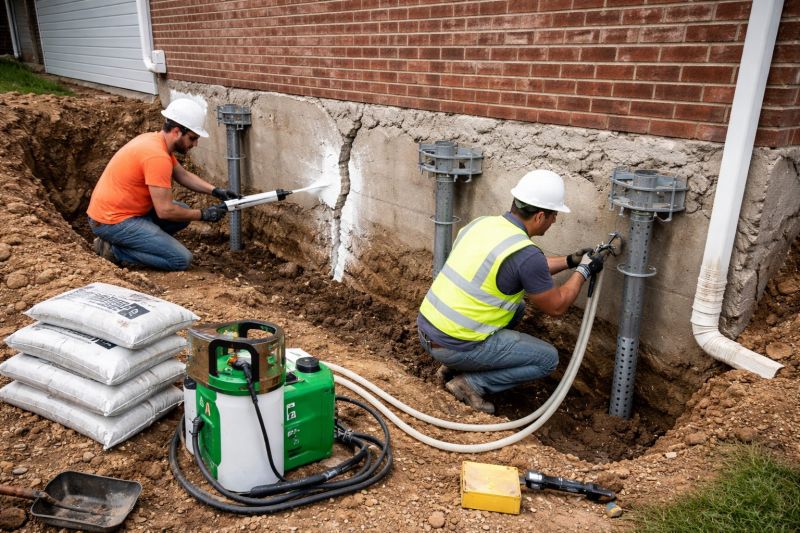 Structural Foundation Repair in Danville, IN